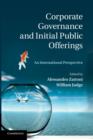 Image for Corporate governance and initial public offerings  : an international perspective