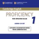 Image for Cambridge English Proficiency 1 for Updated Exam Audio CDs (2)