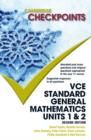 Image for Cambridge Checkpoints VCE Standard General Mathematics