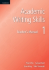 Image for Academic writing skills1,: Teacher&#39;s manual