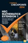 Image for Cambridge Checkpoints HSC Mathematics Extension 1 2014-16