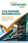 Image for Cambridge Checkpoints VCE Further Mathematics 2014