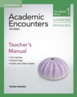 Image for Academic Encounters Level 1 Teacher&#39;s Manual Listening and Speaking
