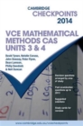 Image for Cambridge Checkpoints VCE Mathematical Methods CAS Units 3 and 4 2014