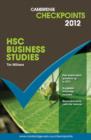 Image for Cambridge Checkpoints HSC Business Studies 2012
