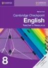 Image for Cambridge Checkpoint English Teacher&#39;s Resource 8