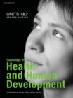 Image for Cambridge VCE Health and Human Development Units 1 and 2