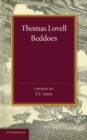 Image for Thomas Lovell Beddoes  : an anthology