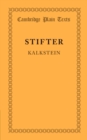 Image for Kalkstein : Together with the Preface to Bunte Steine