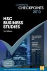Image for Cambridge Checkpoints HSC Business Studies 2013