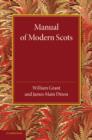 Image for Manual of Modern Scots
