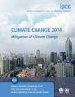 Image for Climate change 2014  : mitigation of climate change