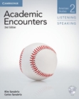 Image for Academic Encounters Level 2 Student&#39;s Book Listening and Speaking with DVD
