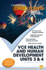 Image for Cambridge Checkpoints VCE Health and Human Development Units 3 and 4 2013