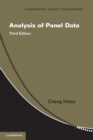 Image for Analysis of Panel Data