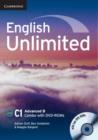Image for English Unlimited Advanced B Combo with 2 DVD-ROMs