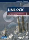 Image for Unlock  : Listening and speaking skillsLevel 1,: Teacher&#39;s book with DVD