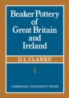 Image for Beaker Pottery of Great Britain and Ireland 2 Part Paperback Set