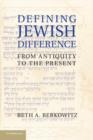 Image for Defining Jewish Difference