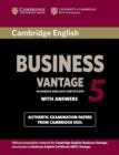 Image for Cambridge English  : official examination papers from University of Cambridge ESOL ExaminationsBusiness vantage 5