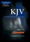 Image for KJV Pitt Minion Reference Bible, Black Goatskin Leather, Red-letter Text, KJ446:XR