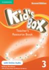 Image for Kid&#39;s Box Level 3 Teacher&#39;s Resource Book with Online Audio