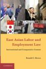 Image for East Asian Labor and Employment Law