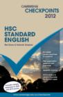 Image for Cambridge Checkpoints HSC Standard English 2012