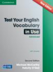 Image for Test your English vocabulary in use: Advanced with answers