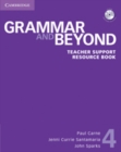 Image for Grammar and Beyond4,: Teacher support resource book with CD-ROM
