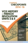 Image for Cambridge Checkpoints VCE History - French Revolution 2014-16