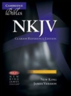 Image for NKJV Clarion Reference Bible, Black Calf Split Leather, NK484:X