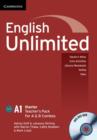 Image for English Unlimited Starter A and B Teacher&#39;s Pack (Teacher&#39;s Book with DVD-ROM)