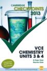 Image for Cambridge Checkpoints VCE Chemistry Units 3 and 4 2013