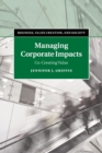 Image for Managing Corporate Impacts