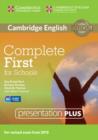 Image for Complete First for Schools Presentation Plus DVD-ROM