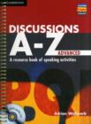 Image for Discussions A-Z advanced  : a resource book of speaking activities