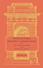 Image for Architectural Building Construction: Volume 2