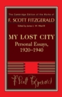 Image for Fitzgerald: My Lost City