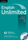 Image for English Unlimited Elementary A and B Teacher&#39;s Pack (Teacher&#39;s Book with DVD-ROM)