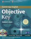 Image for Objective Key for Schools Pack without Answers (Student&#39;s Book with CD-ROM and Practice Test Booklet)