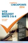 Image for Cambridge Checkpoints VCE Biology Units 3 and 4 2014 and Quiz Me More