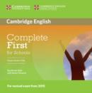 Image for Complete First for Schools Class Audio CDs (2)