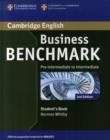 Image for Business Benchmark Pre-intermediate to Intermediate BULATS Student&#39;s Book