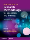 Image for Introduction to research methodology for specialists and trainees