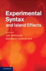 Image for Experimental syntax and island effects
