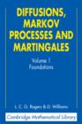 Image for Diffusions, Markov processes and martingales