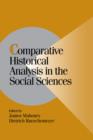 Image for Comparative historical analysis in the social sciences