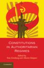 Image for Constitutions in authoritarian regimes