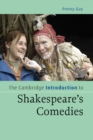Image for Cambridge Introduction to Shakespeare&#39;s Comedies